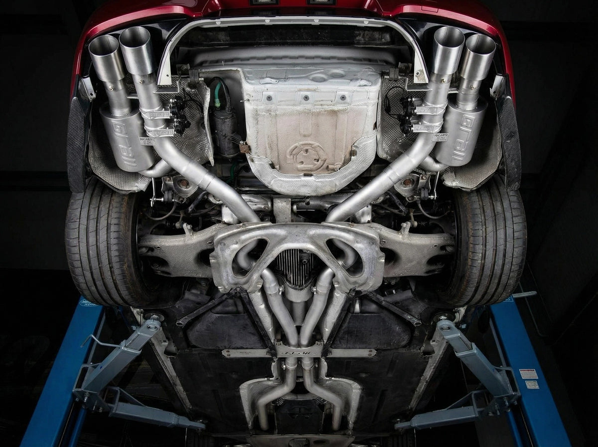 GRAIL Klappenabgasanlage | ECE | passend für BMW M6 Fxx