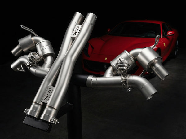 GRAIL Klappenabgasanlage | ECE | ab OPF | passend für Ferrari 812 GTS / Superfast