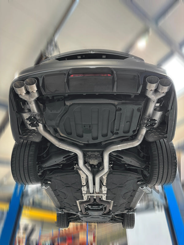GRAIL Klappenabgasanlage | ECE | passend für Mercedes-AMG CLS63 (C218/X218)