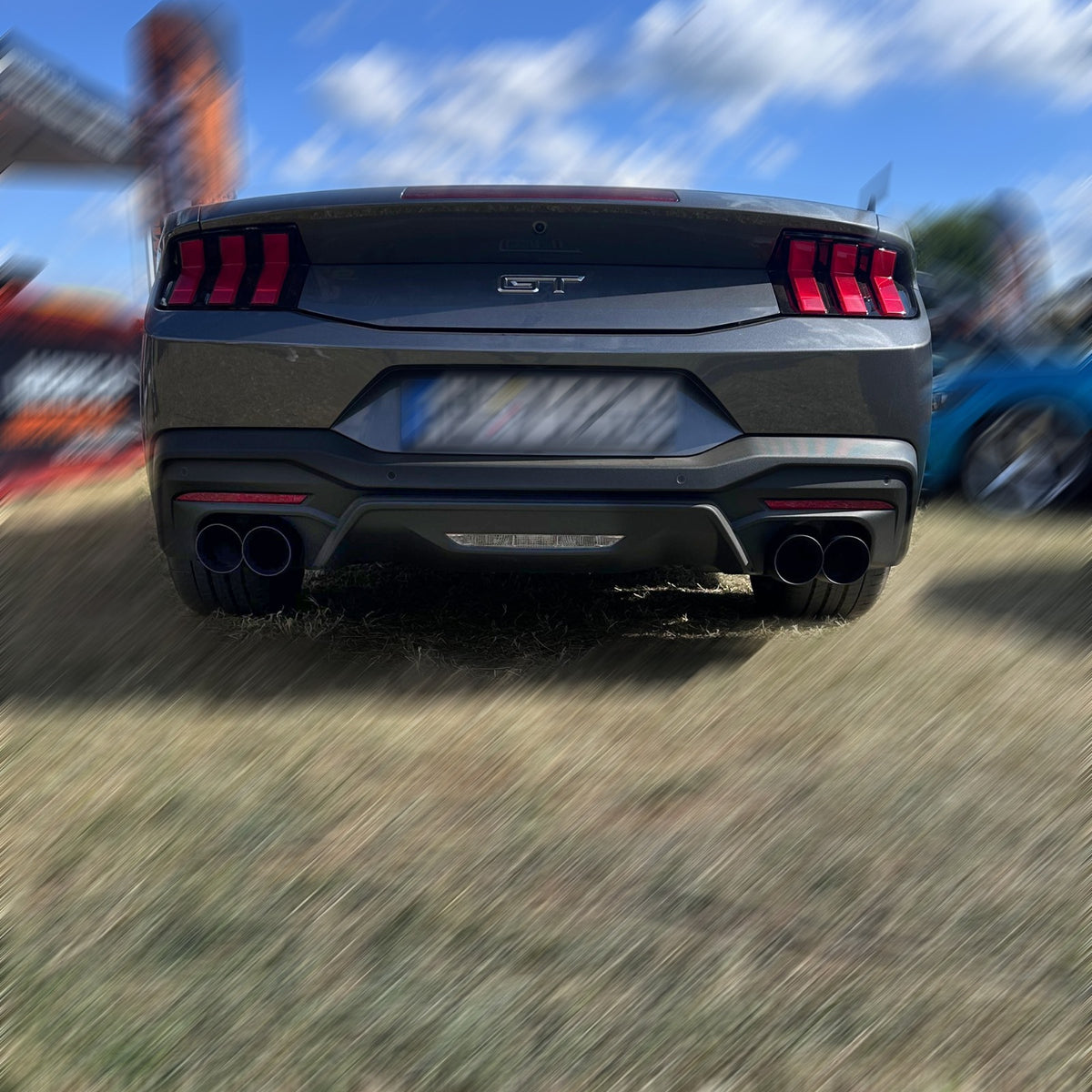 GRAIL Endrohrset | Edelstahl | passend für Ford Endrohre doppelwandig – Plug & Play (24+ Mustang GT)
