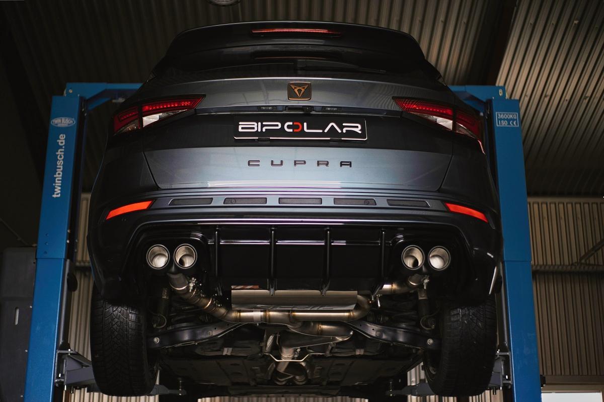 GRAIL Klappenabgasanlage | ECE | 3.5" | passend für CUPRA Ateca