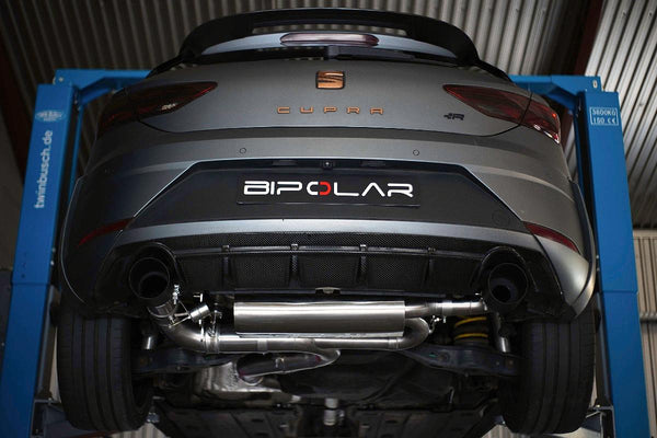 GRAIL Klappenabgasanlage | ECE | 3.5" | passend für SEAT Leon Cupra R