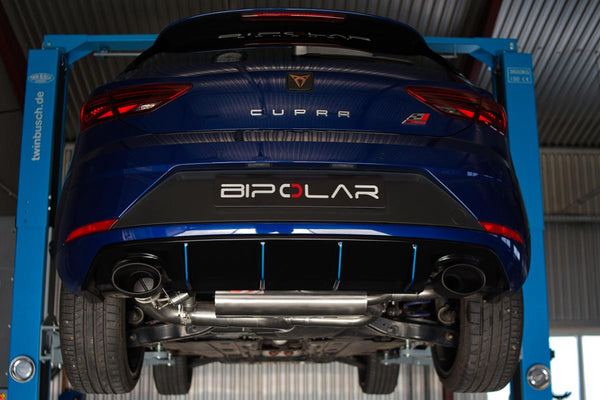 GRAIL Klappenabgasanlage | ECE | 3.5" | passend für SEAT Leon 5F / SC Cupra