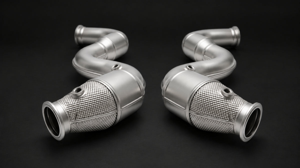 GRAIL Downpipes | ECE | passend für Mercedes C63 M 177 (EURO 6) (205, 2018–2023, OPF)