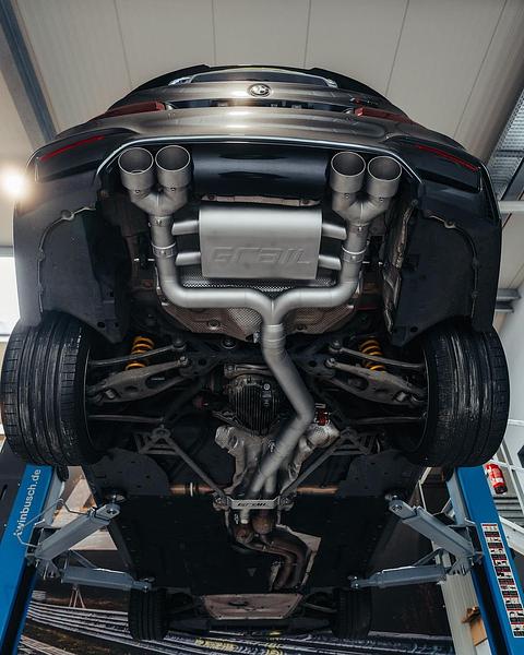 GRAIL Klappenabgasanlage | ECE | 3.5" | ohne OPF | passend für BMW M4 F82