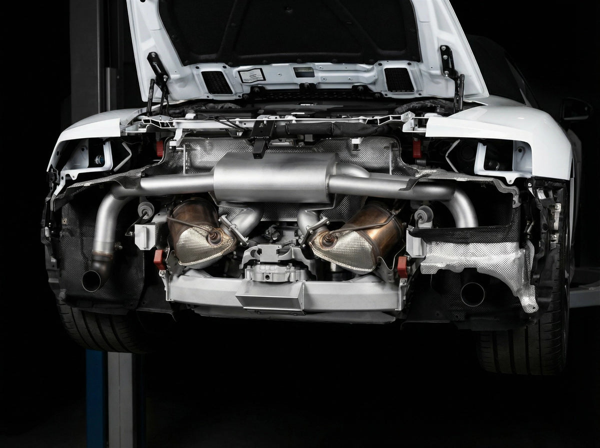 GRAIL Klappenabgasanlage | ECE | ab OPF | passend für Audi R8 V10 (4S)