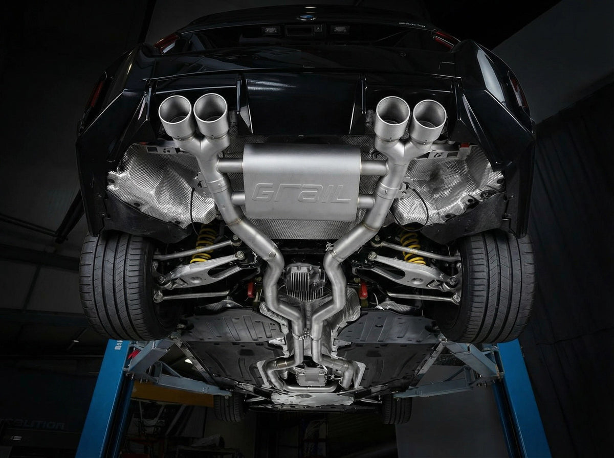 GRAIL Klappenabgasanlage | ECE | passend für BMW M2 / M2 CS G87