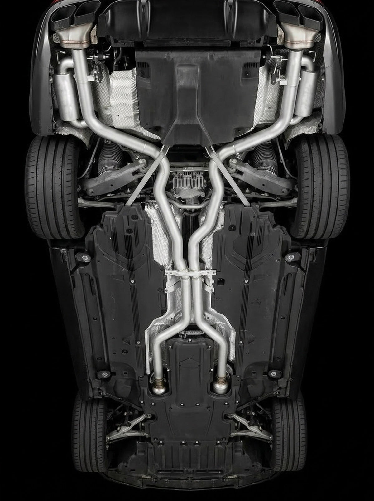 GRAIL Klappenabgasanlage | ECE | passend für Mercedes-AMG C63 205