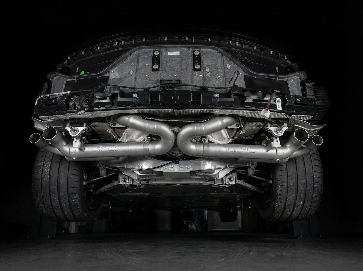 GRAIL Klappenabgasanlage | ECE | passend für Chevrolet Corvette C8 (EU-Version)