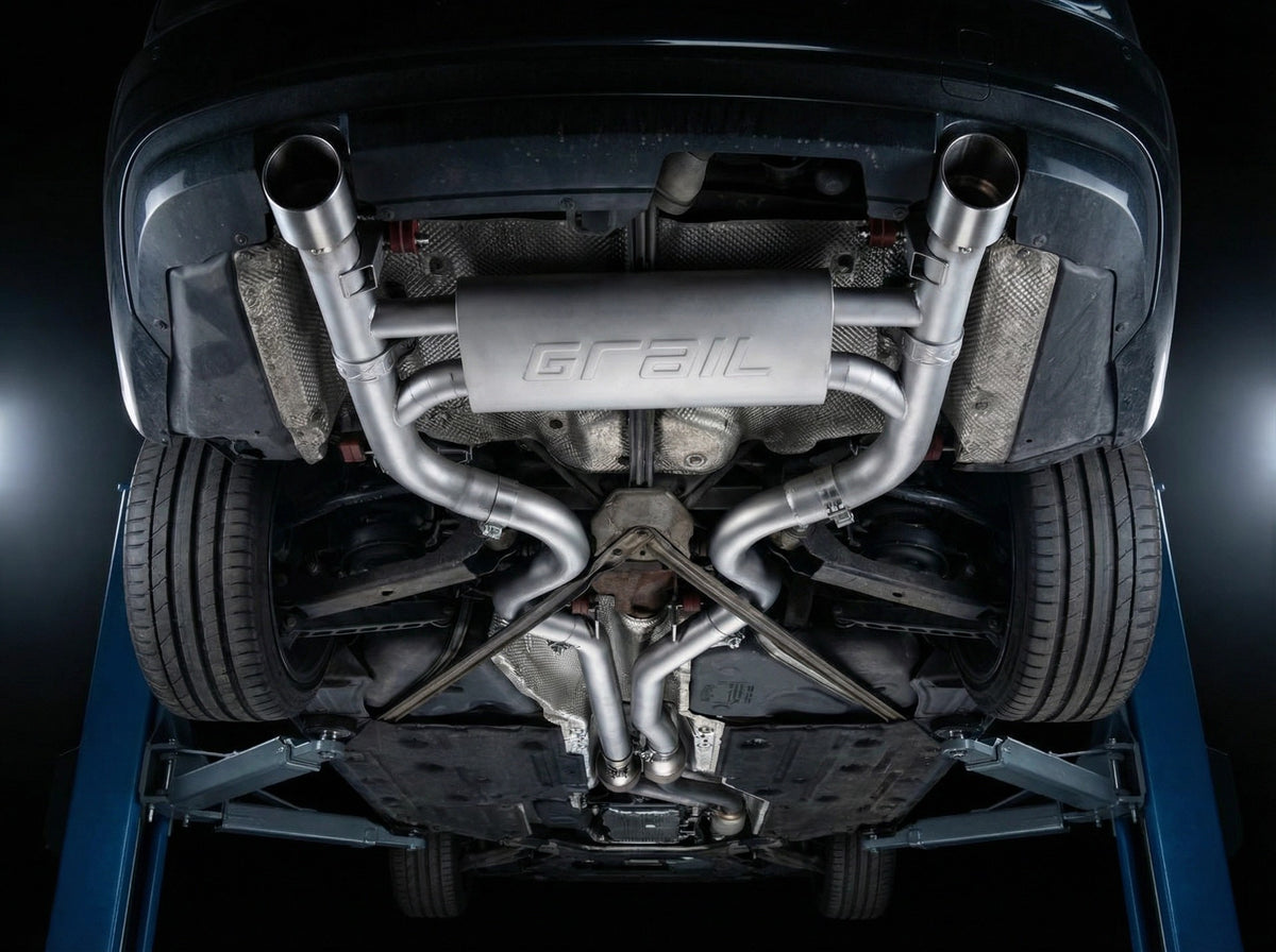 GRAIL Klappenabgasanlage | ECE | passend für BMW 335i E9x (N54)