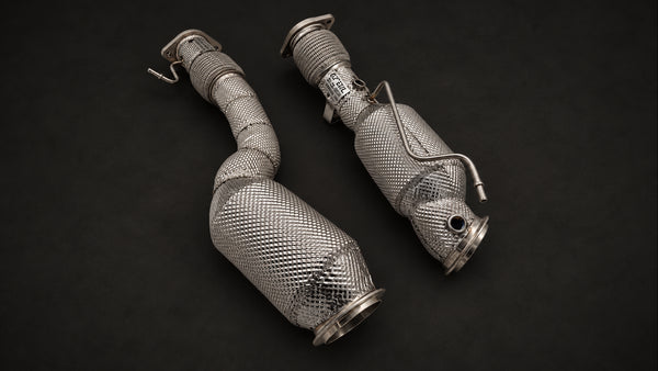 Grail ECE Downpipe für BMW X3M /X4M S58-Motor VFL (EURO 6)