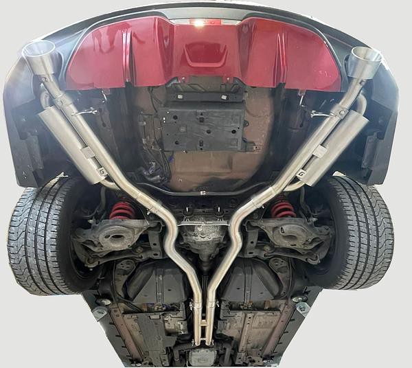 GRAIL Klappenabgasanlage | ECE | passend für Ford Mustang 3.7 V6 Gen. 6 S550 (Bj. 2015-2017)(US-Modell) XTREME