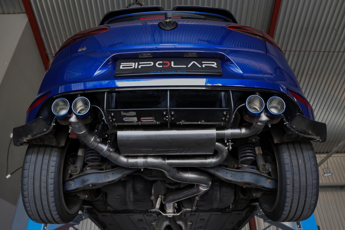 GRAIL Klappenabgasanlage | ECE | 3.5" | passend für VW Golf 7 R VFL (CJXC)