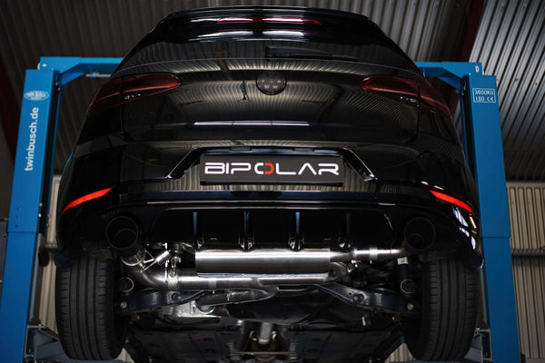 GRAIL Klappenabgasanlage | ECE | 3.5" | passend für VW Golf 7 GTI